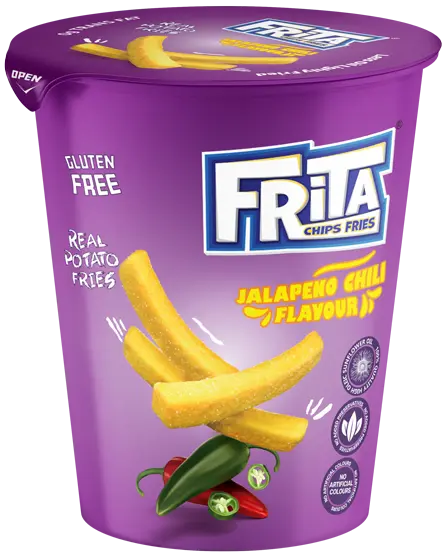 Frita Chips Fries Jalapeño Chili Flavour