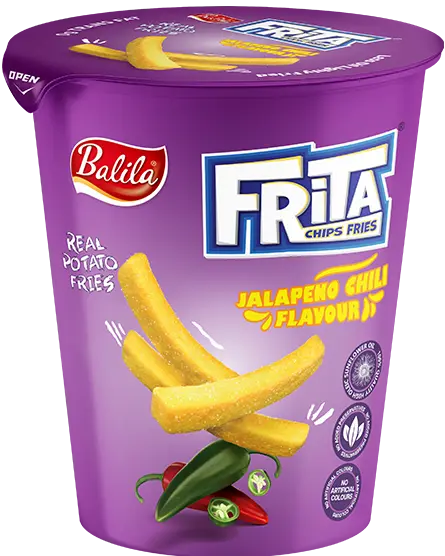 Frita Chips Fries Jalapeño Chili Flavour