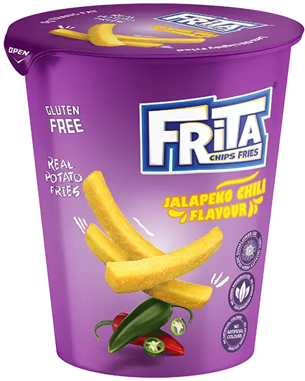 Frita Chips Fries Jalapeño Chili Flavour