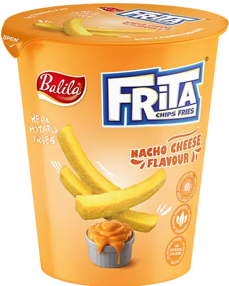 Frita Chips Fries Nacho Cheese Flavour