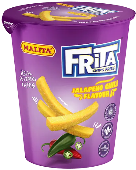 Frita Chips Fries Jalapeño Chili Flavour