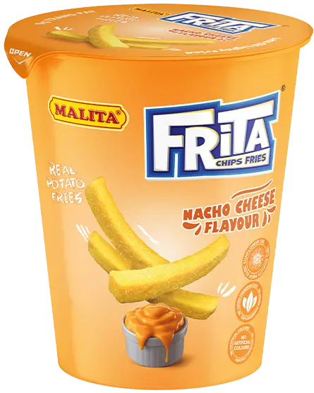 Frita Chips Fries Nacho Cheese Flavour